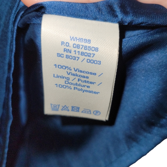 Boden, Carla Casula Day Dress, 3/4 Length Sleeves, Zipper Back, Women's 12L, L- - Picture 4 of 5